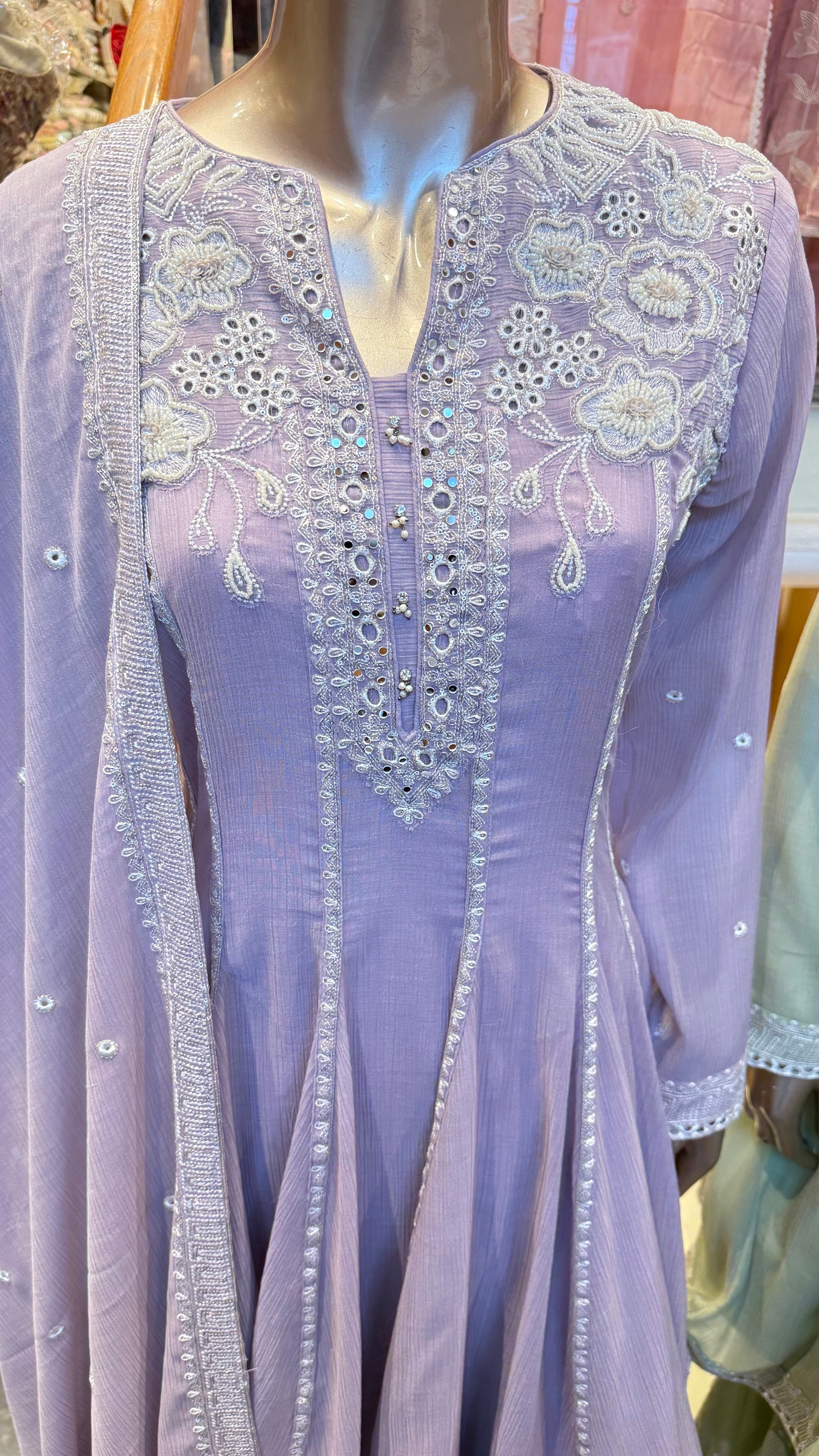 MUL COTTON READYMADE SUIT