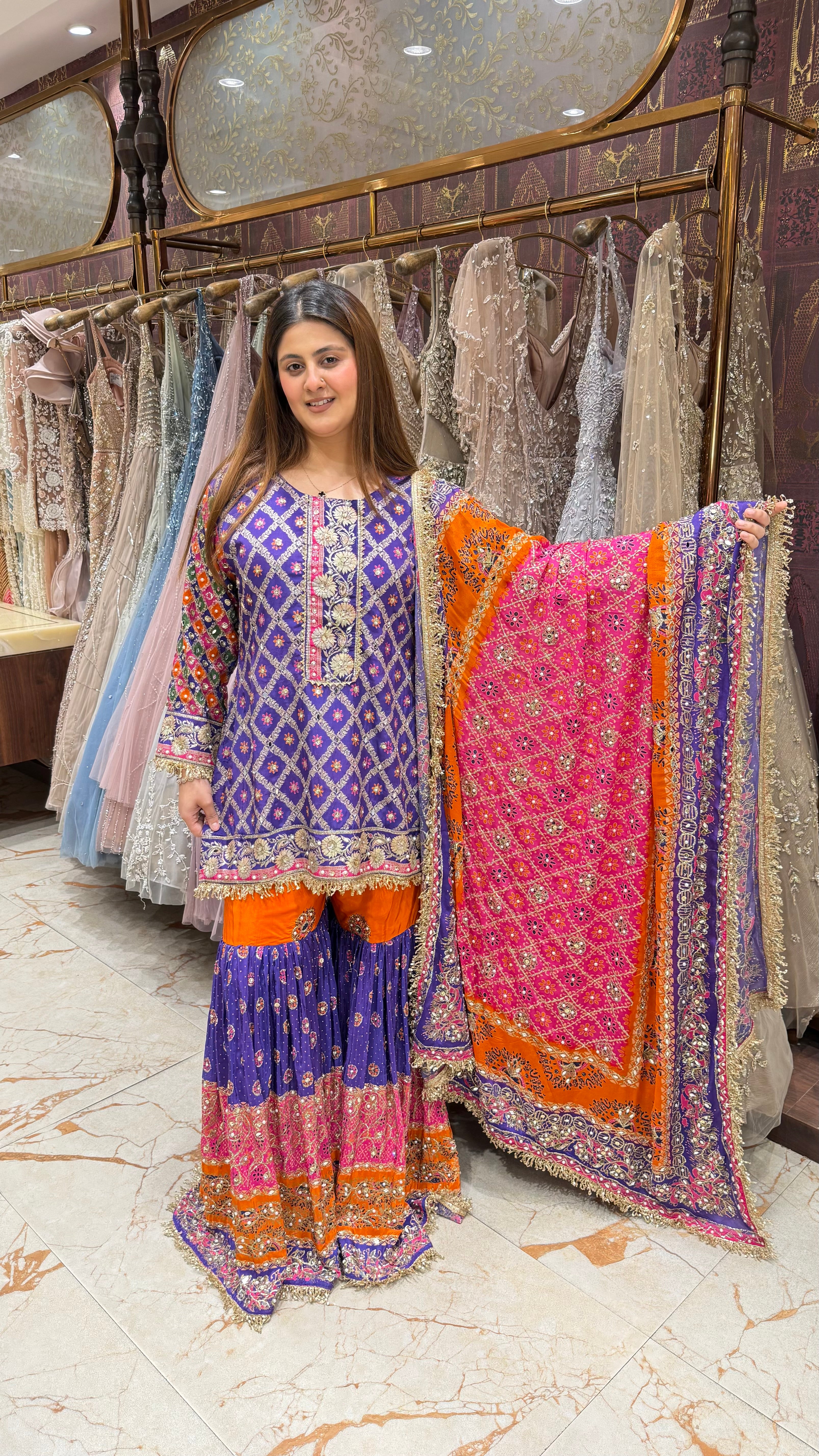 CHAMAK GHARARA SUIT
