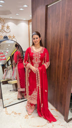 MEHRNUMA LONG BEADWORK SUIT