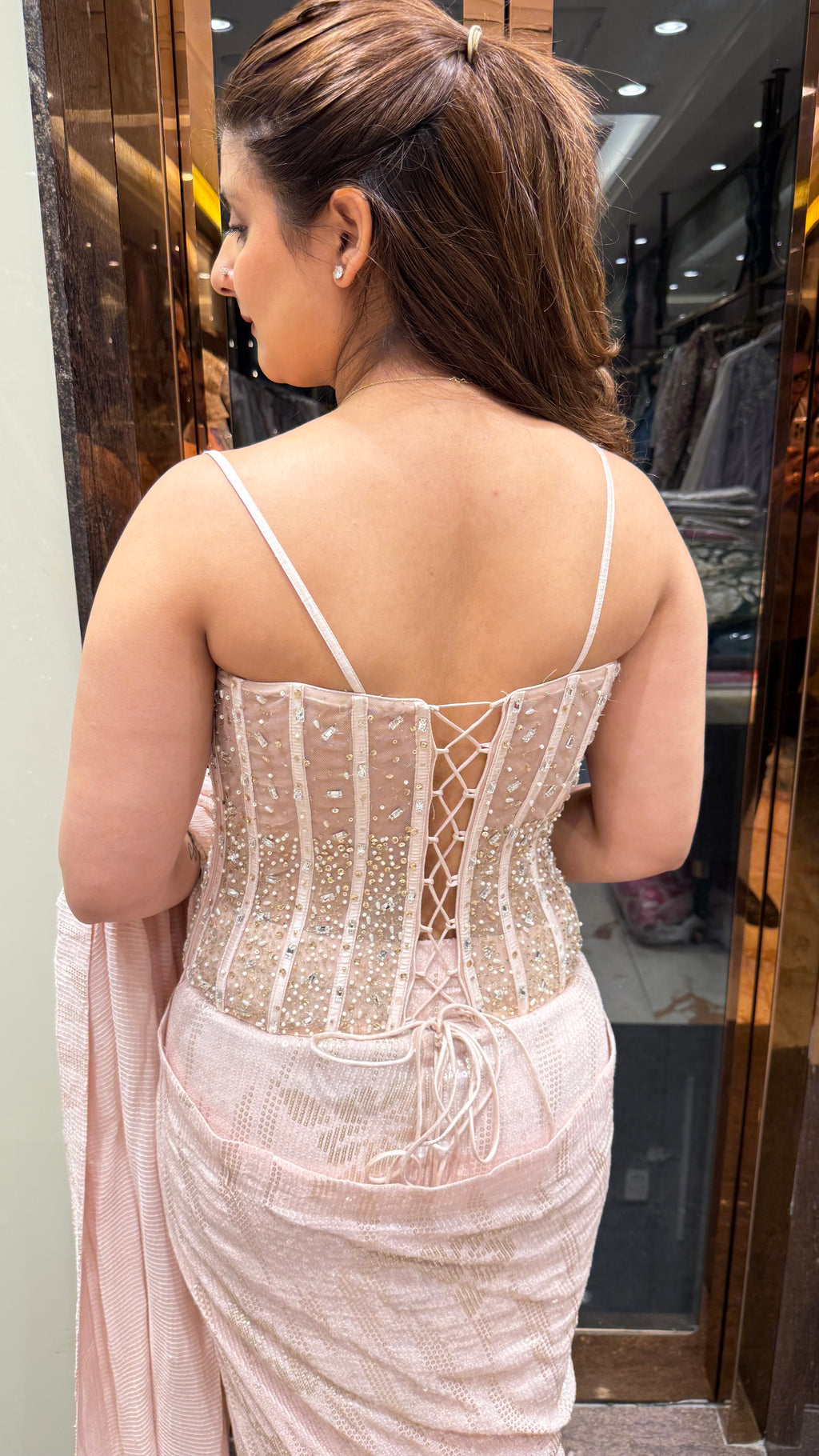 SEHRA CORSET DRAPE
