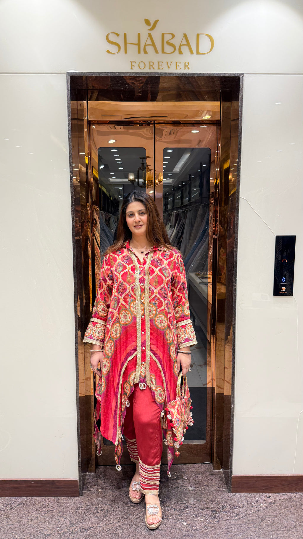 MEHKA JAAL PRINT CO-ORD SET