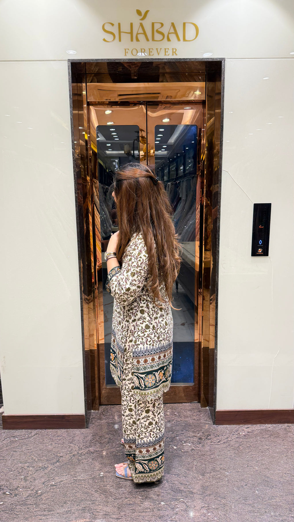 ZEESHAN PRINTED COTTON CO-ORDSET