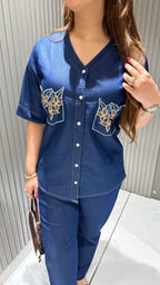 KARTEN DENIM CO-ORDSET