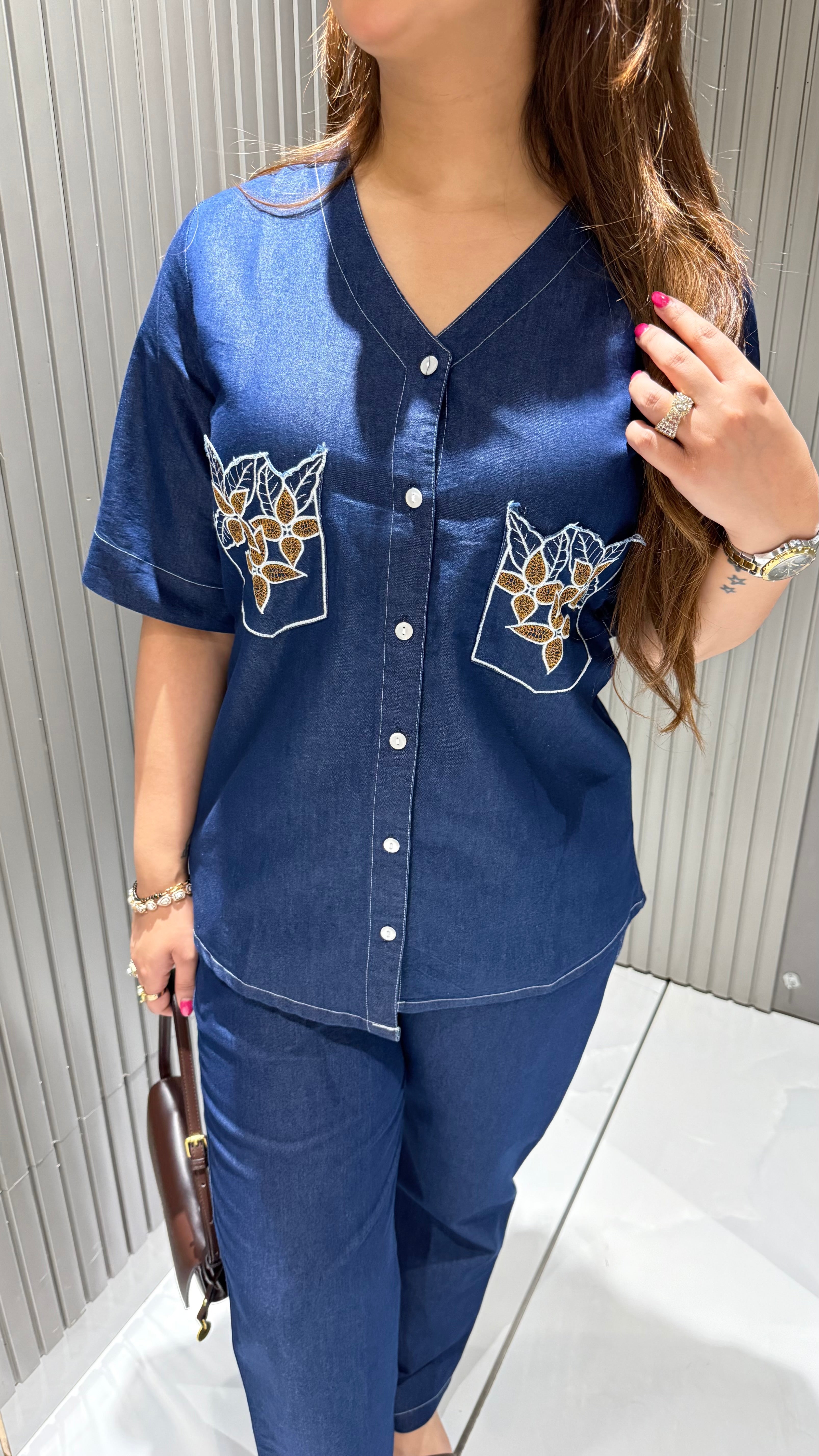 KARTEN DENIM CO-ORDSET