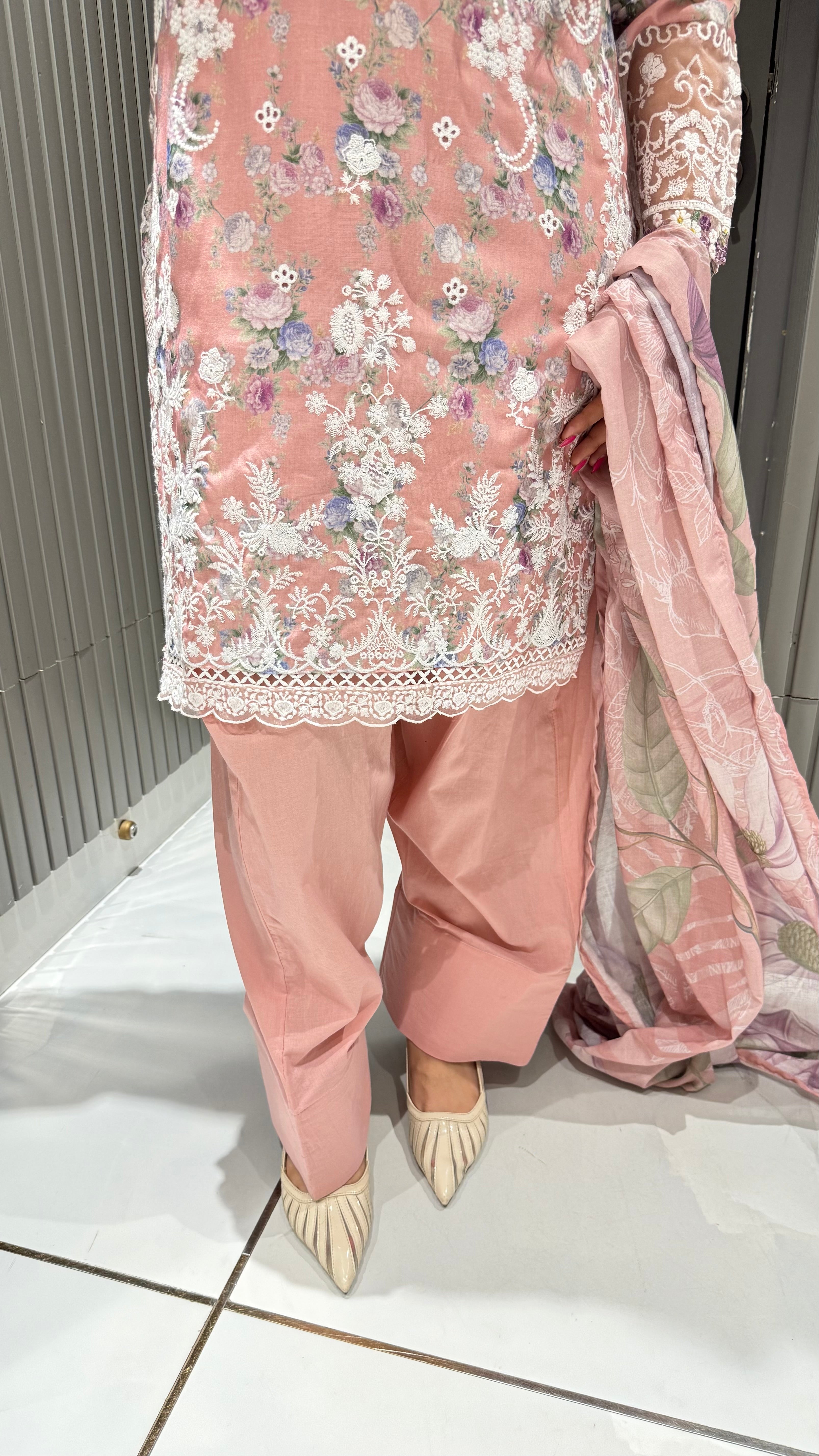 KIM COTTON FARSHI SALWAR SUIT