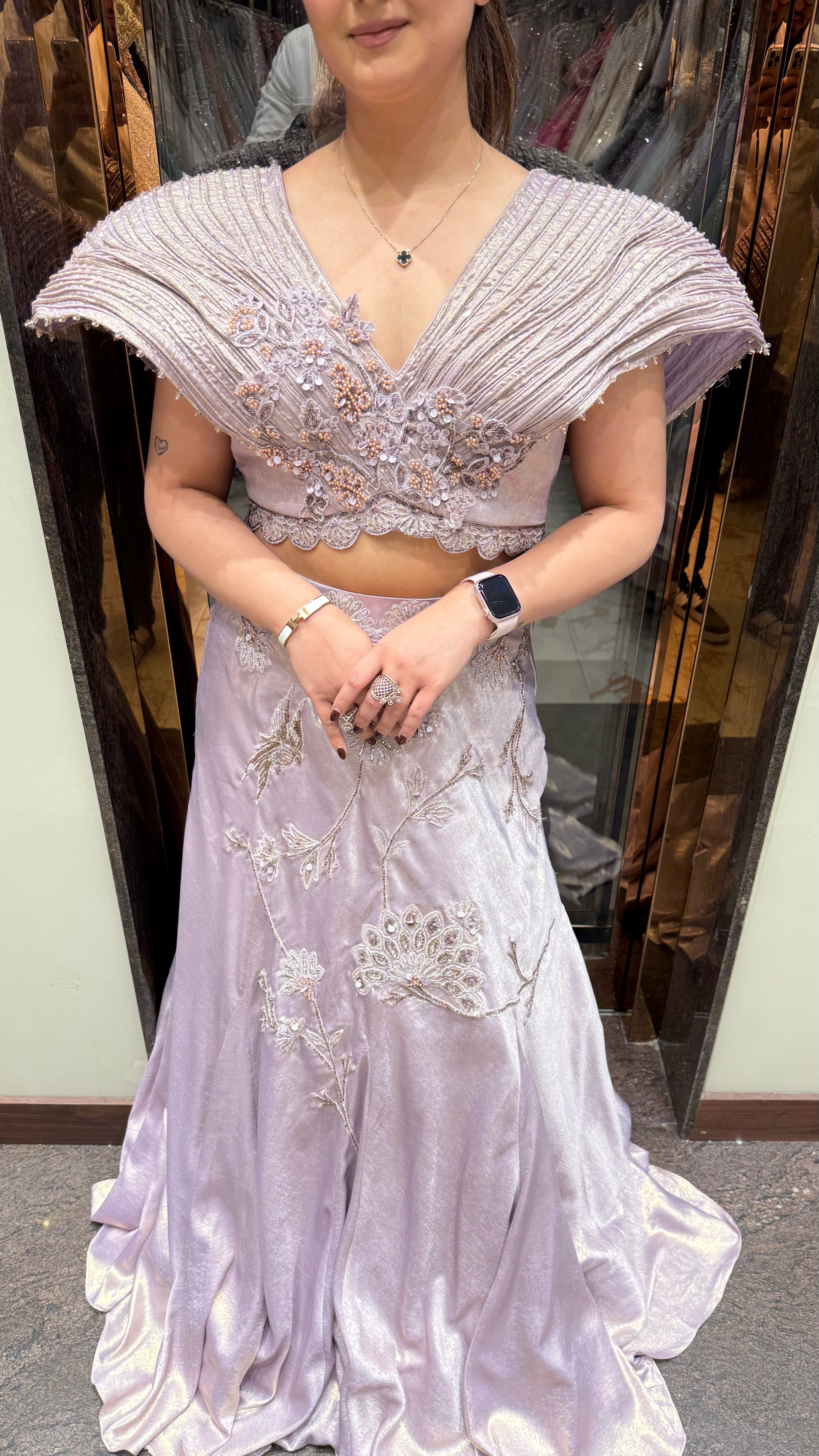 Fiza 2 pc indowestern cocktail dress