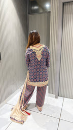 SHAHI AJRAKH SALWAR SUIT