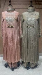 Areeba A-line cut long anarkali