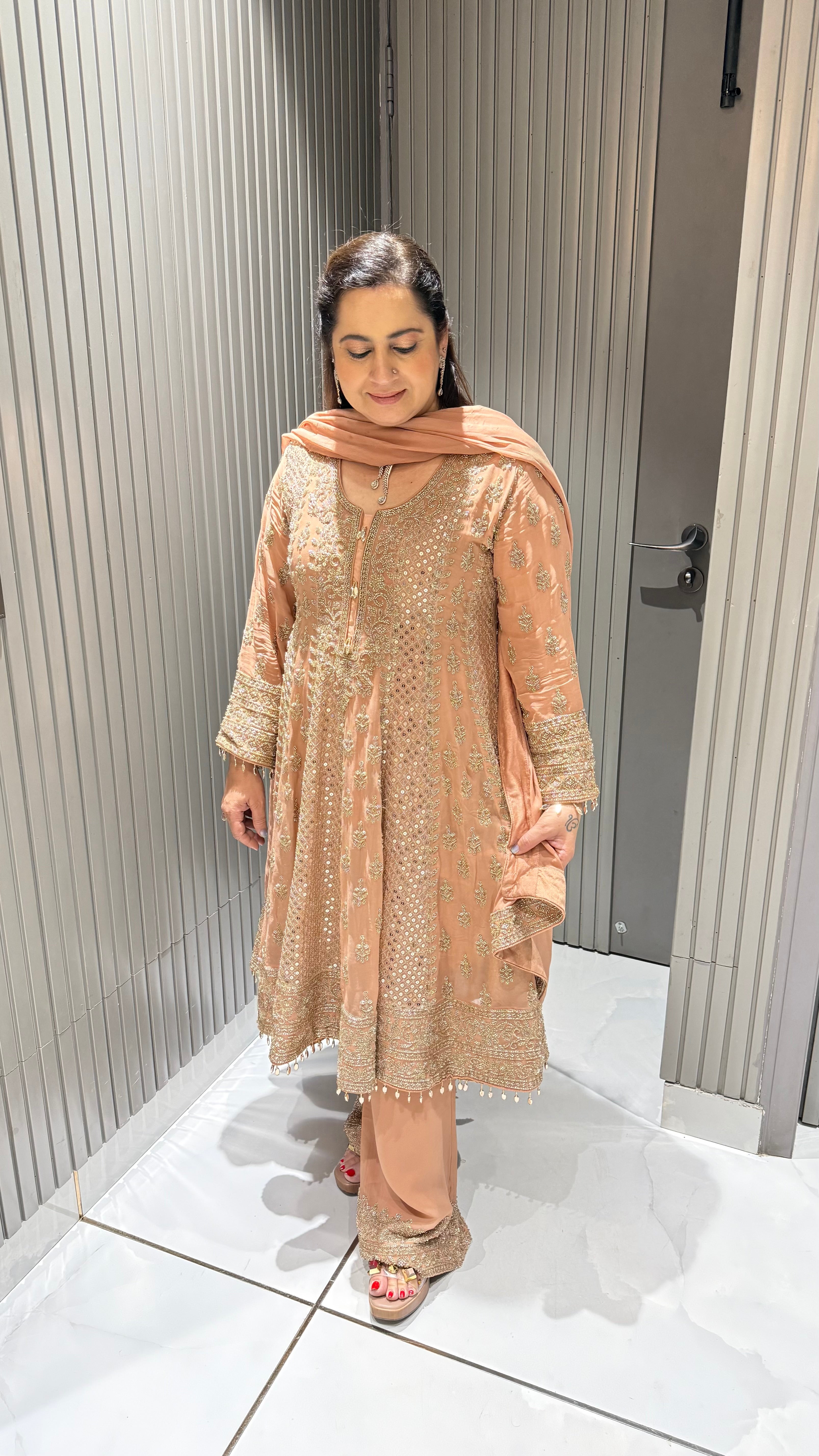 OMAYA SHARARA SUIT