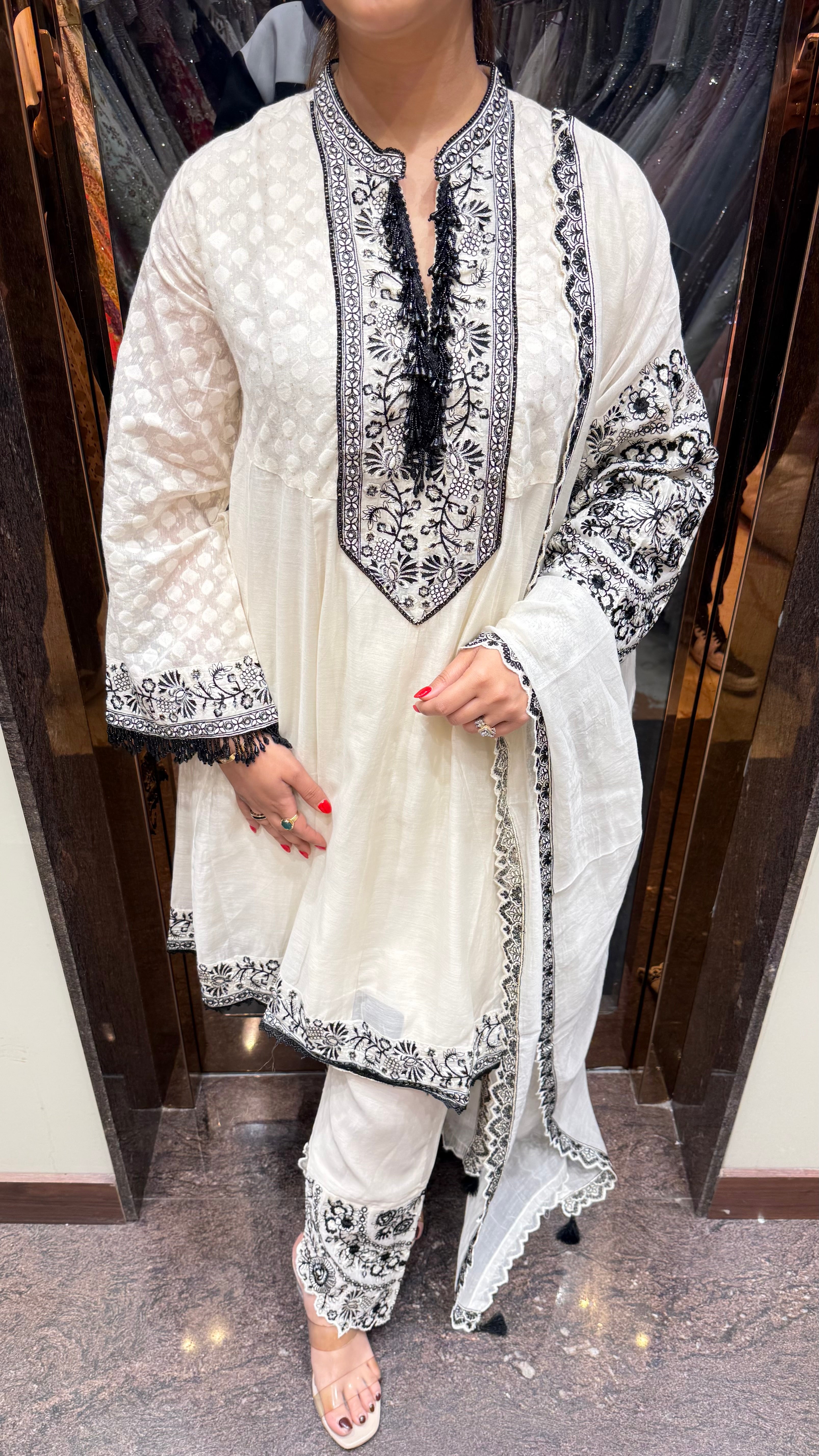 Roza Mul Cotton Suit