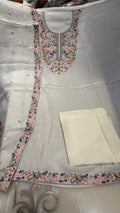 Organza Unstitched Suit