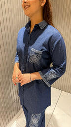 CLAIRE DENIM COORDSET