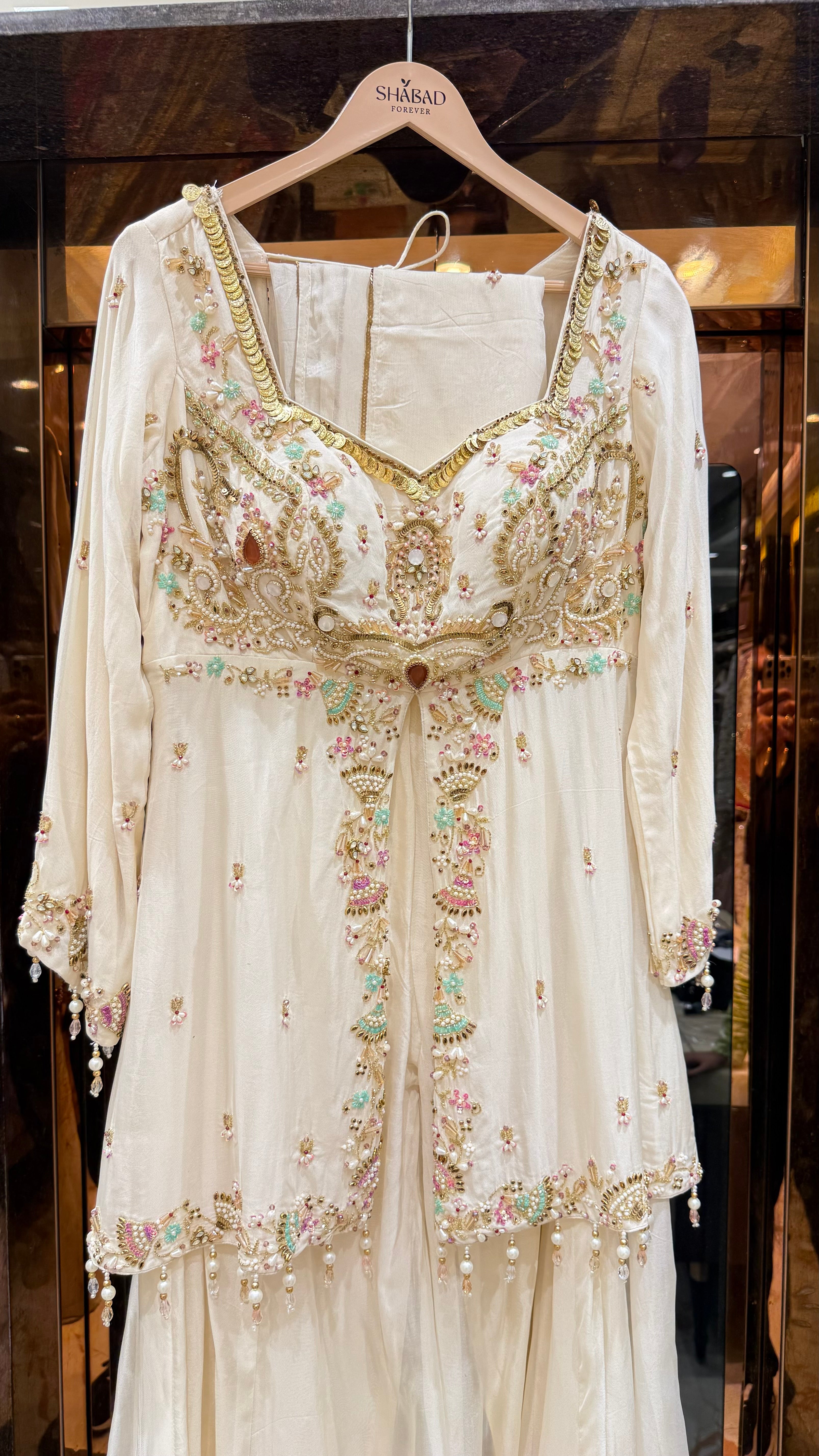 Sufiyana Handwork Sharara Suit