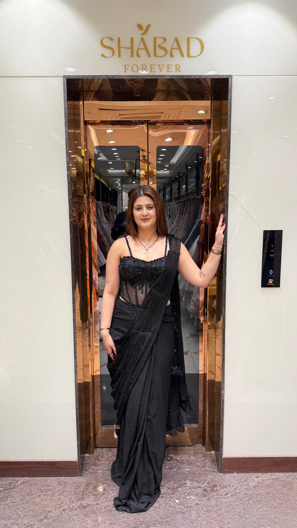 INDYA DRAPE SAREE