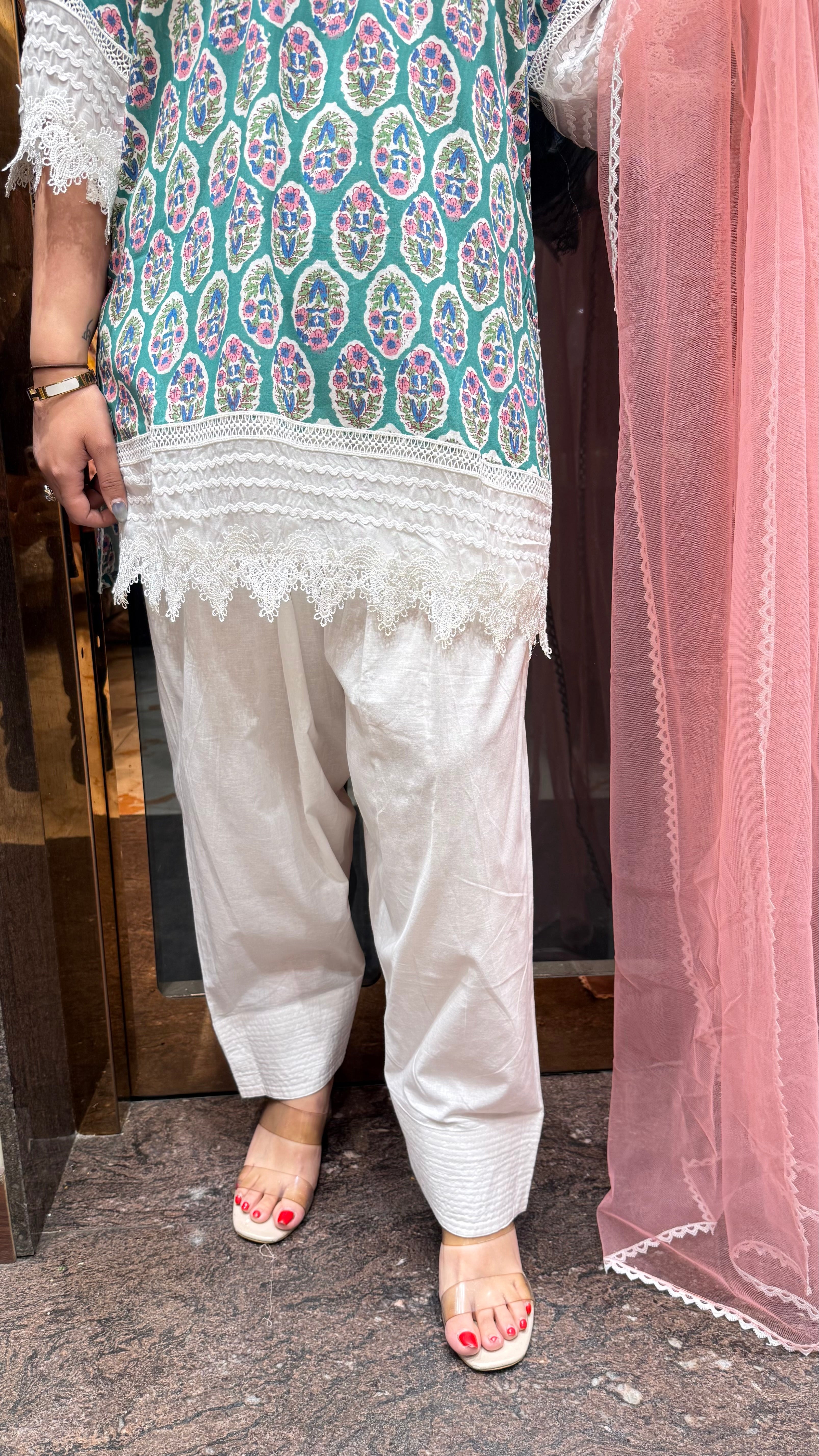 GREENR FARSHI SALWAR SUIT
