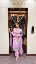 KIYA PRINTED COTTON SUIT