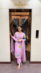 KIYA PRINTED COTTON SUIT
