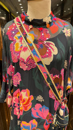 RAAT RANI FLORAL BEADWORK SET