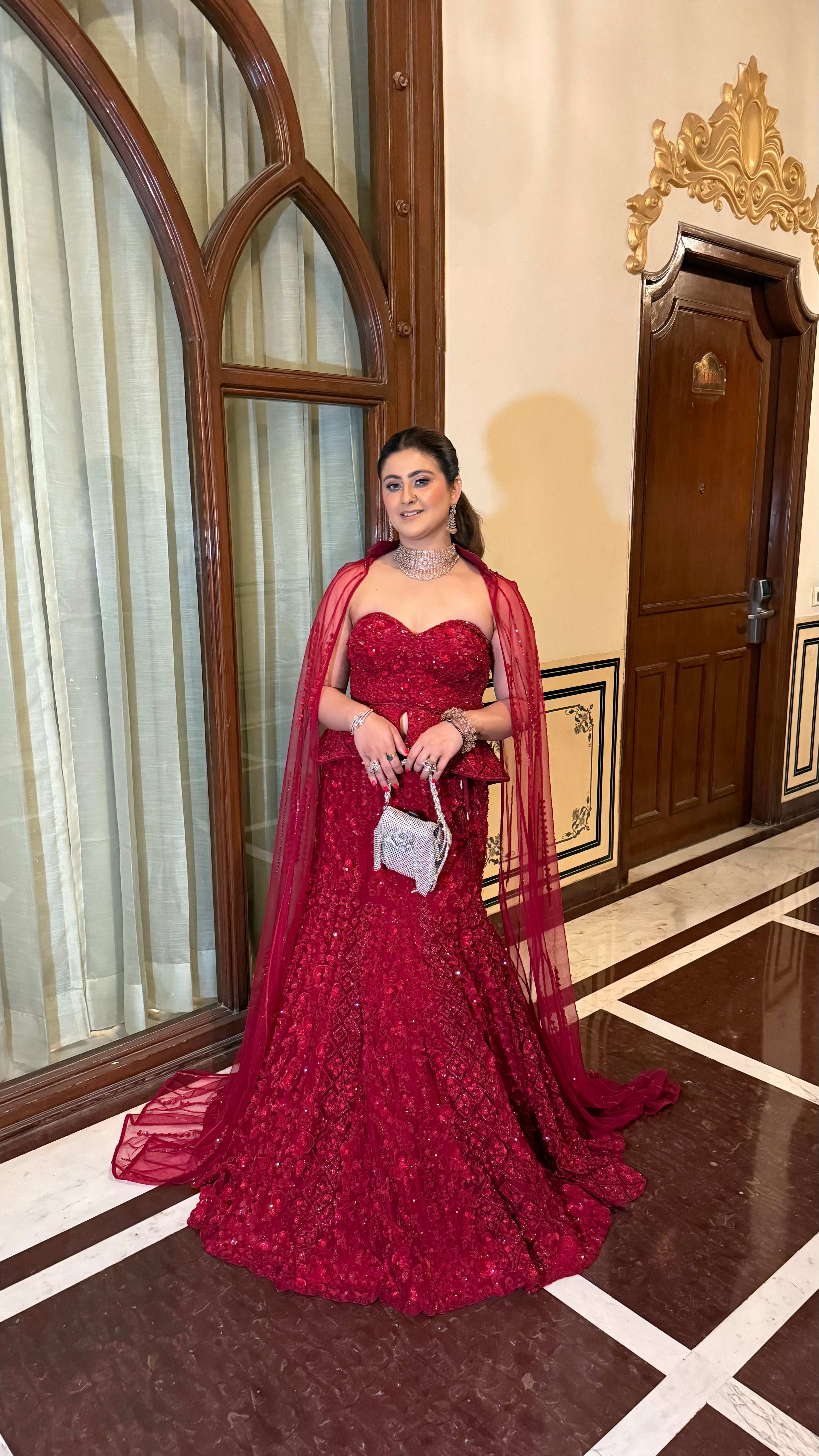 RED CARPET LEHENGA