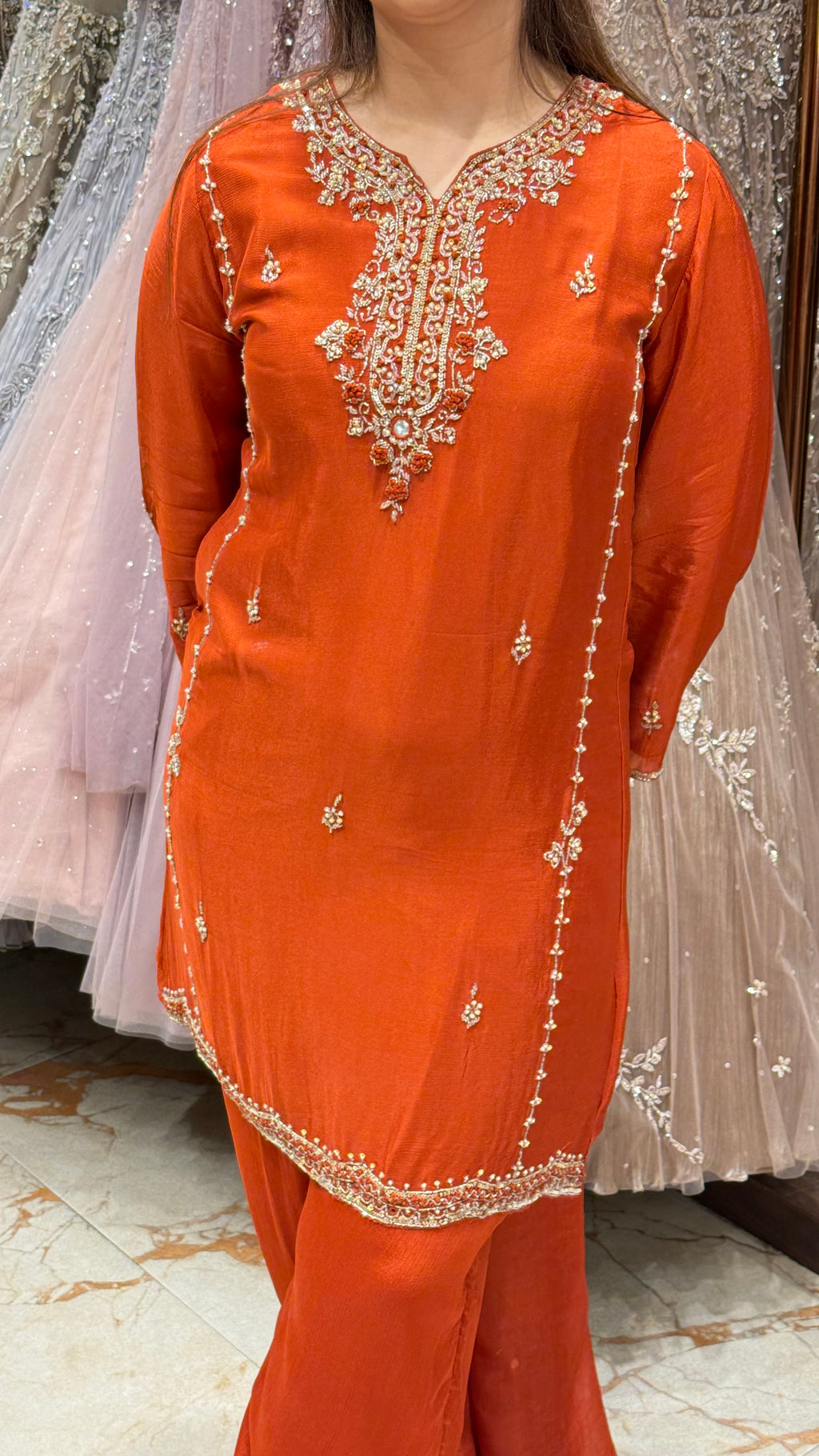 SITARA - E - NOOR CHINON SUIT SET