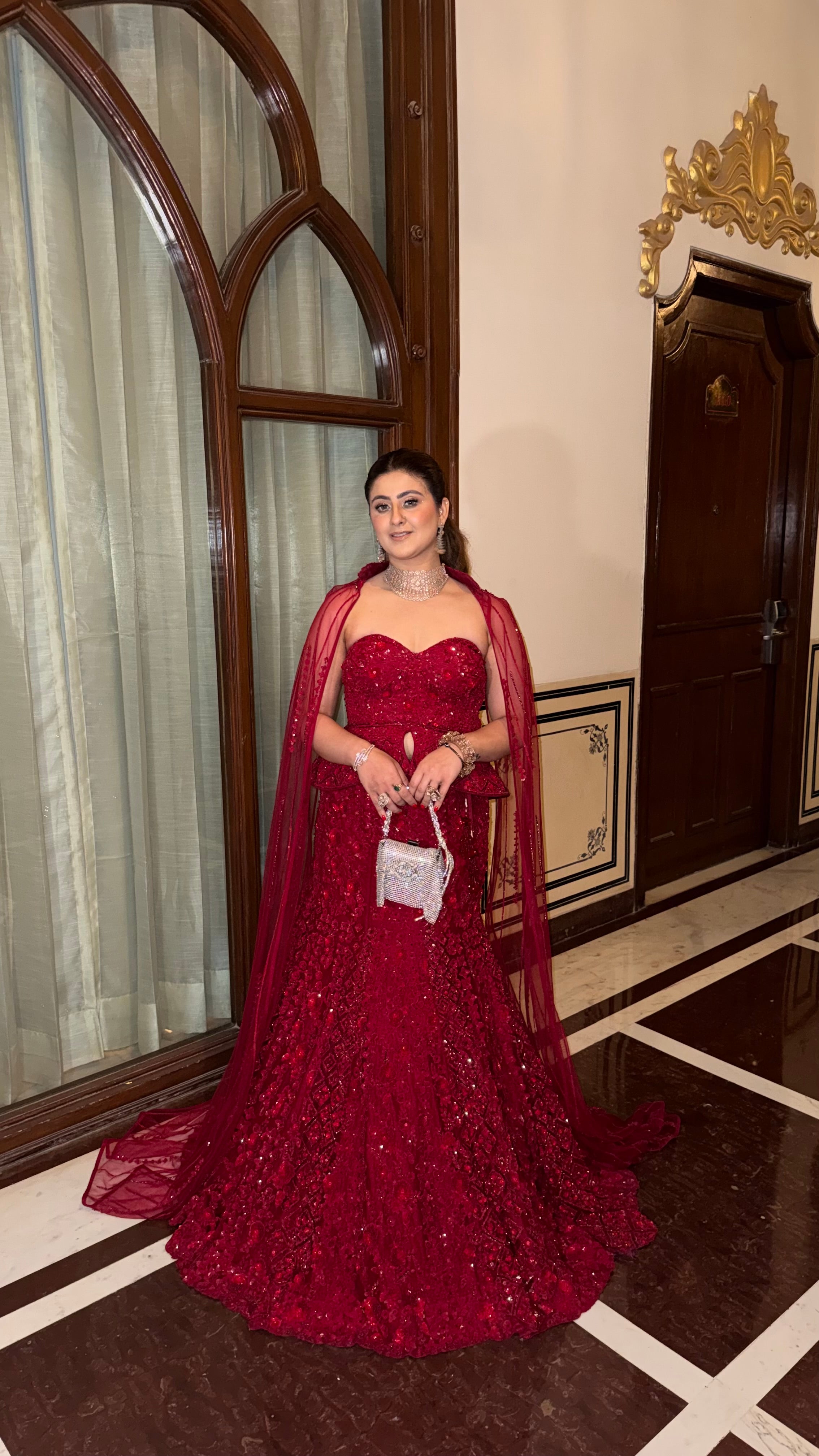 RED CARPET LEHENGA