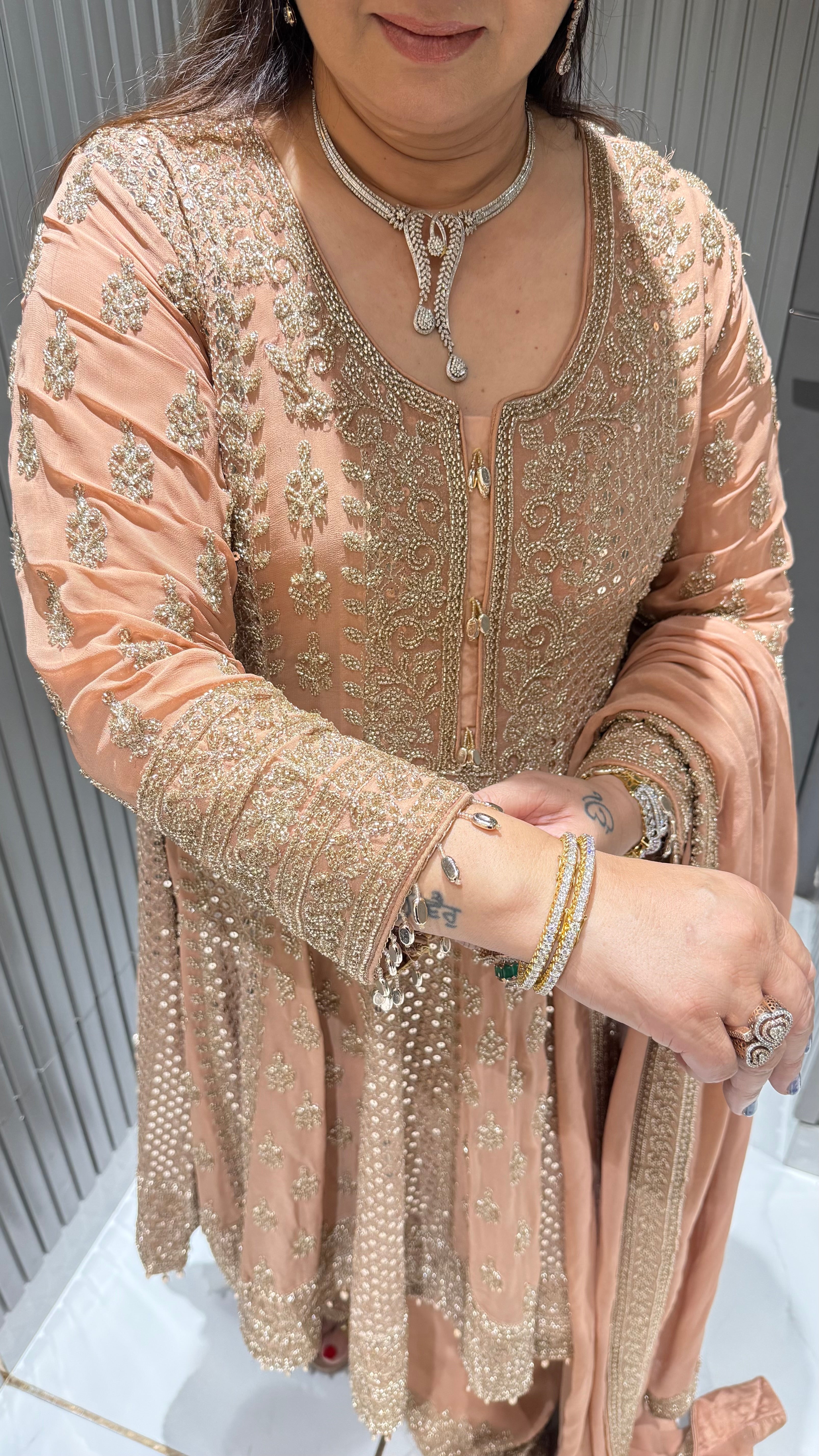OMAYA SHARARA SUIT