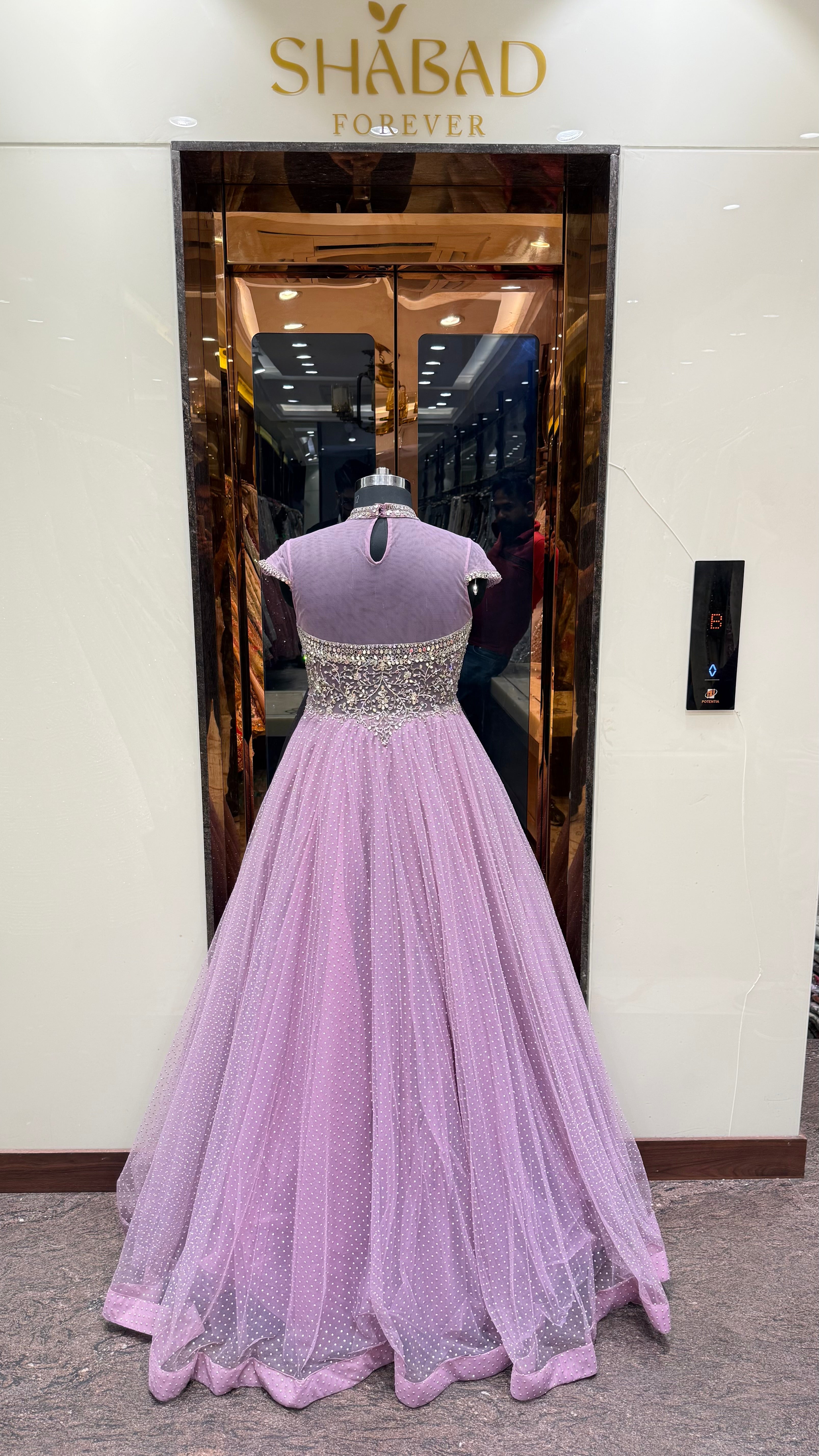 VIENNA HANDWORK GOWN