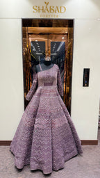 YALINA HEAVY BALL GOWN