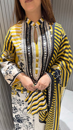 ZYRA MUSLIN CREPE LAWN SUIT
