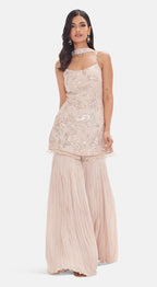 MOONLIT SHARARA SET