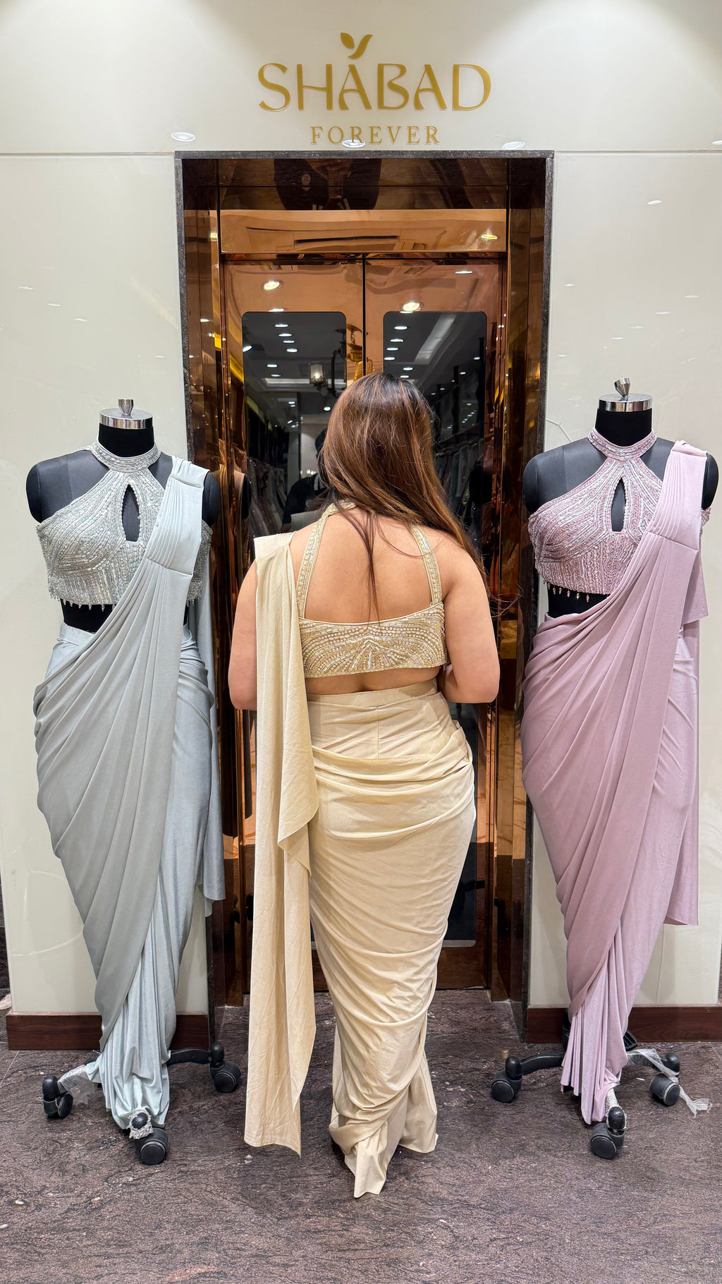 MAISON HALTER DRAPE SAREE