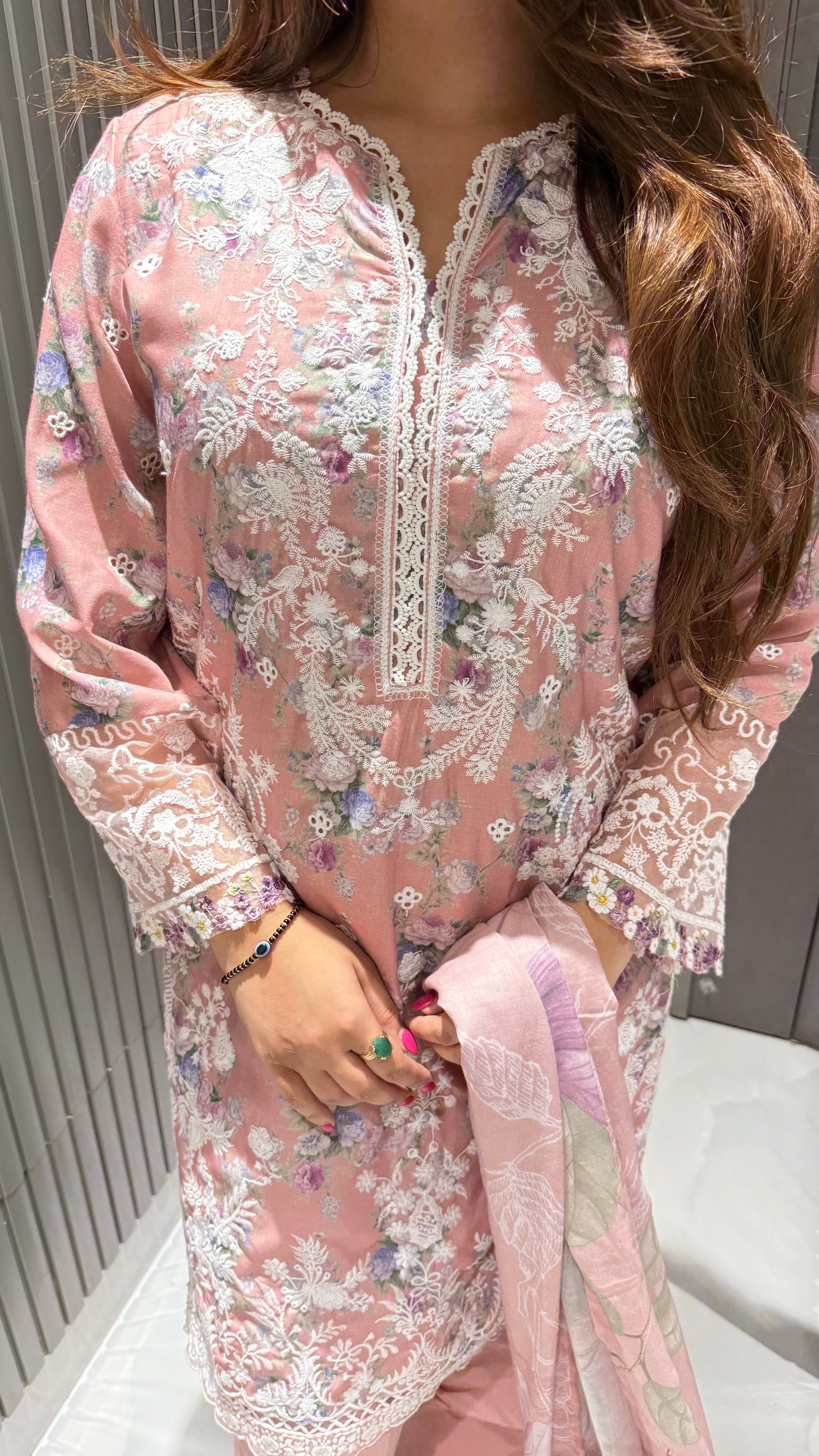 KIM COTTON FARSHI SALWAR SUIT