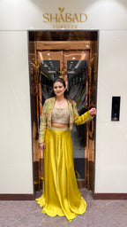 AARI 3 PC BLAZER WITH SHARARA