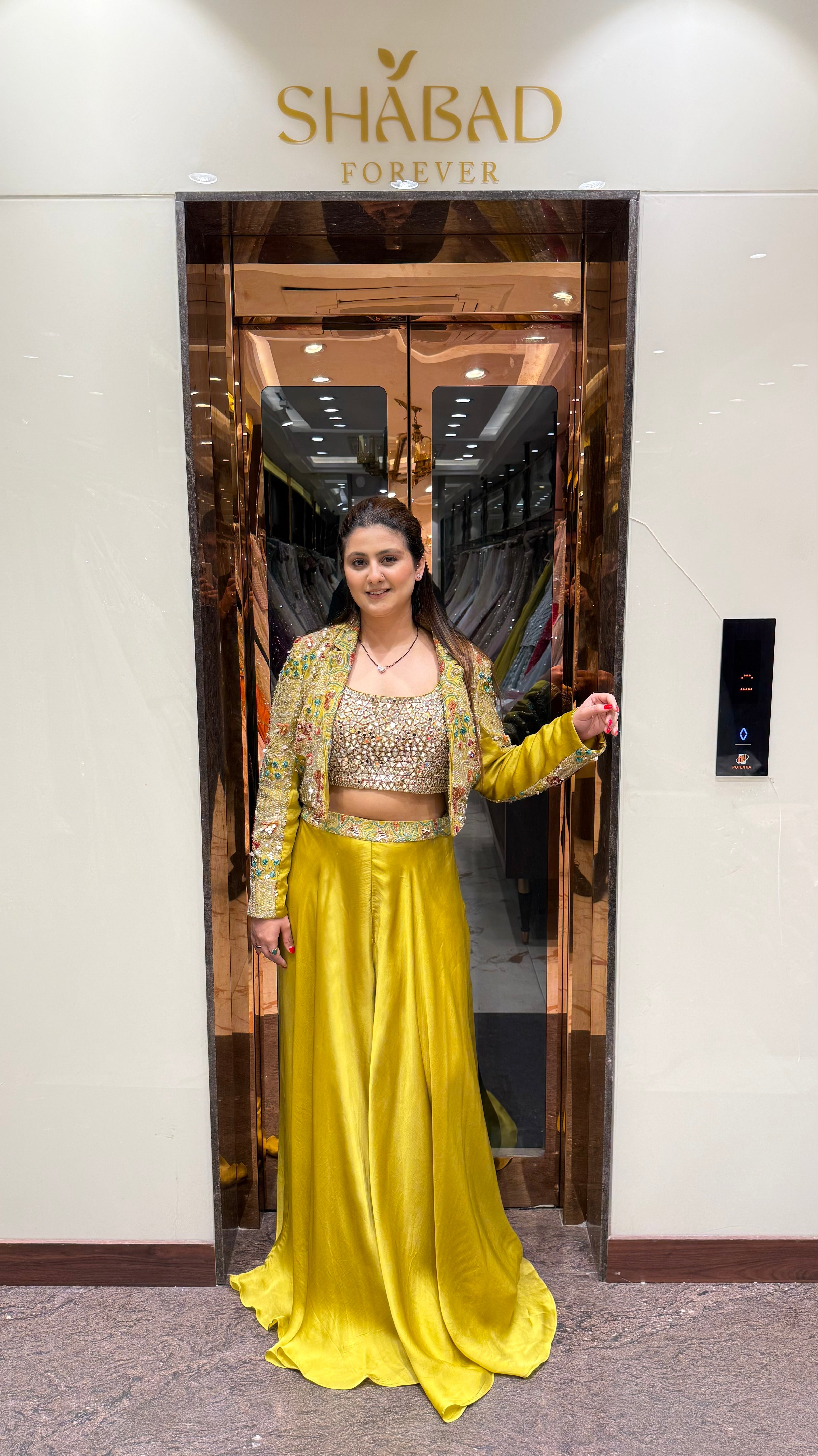 AARI 3 PC BLAZER WITH SHARARA