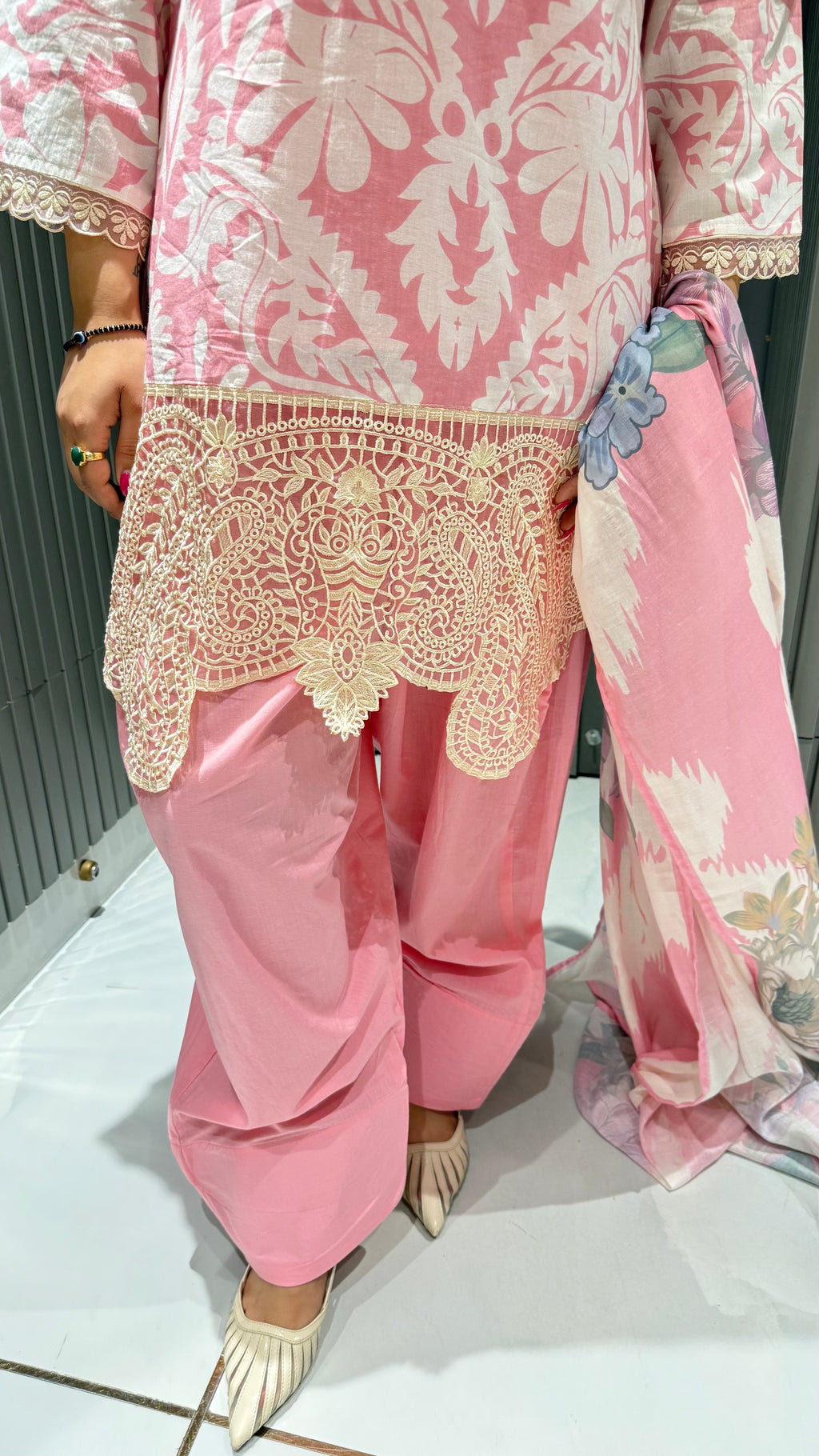 SIM COTTON FARSHI SALWAR SUIT