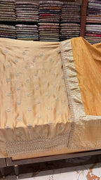 RIVAAYA SHIMMER BANARSI UNSTITCHED SUIT