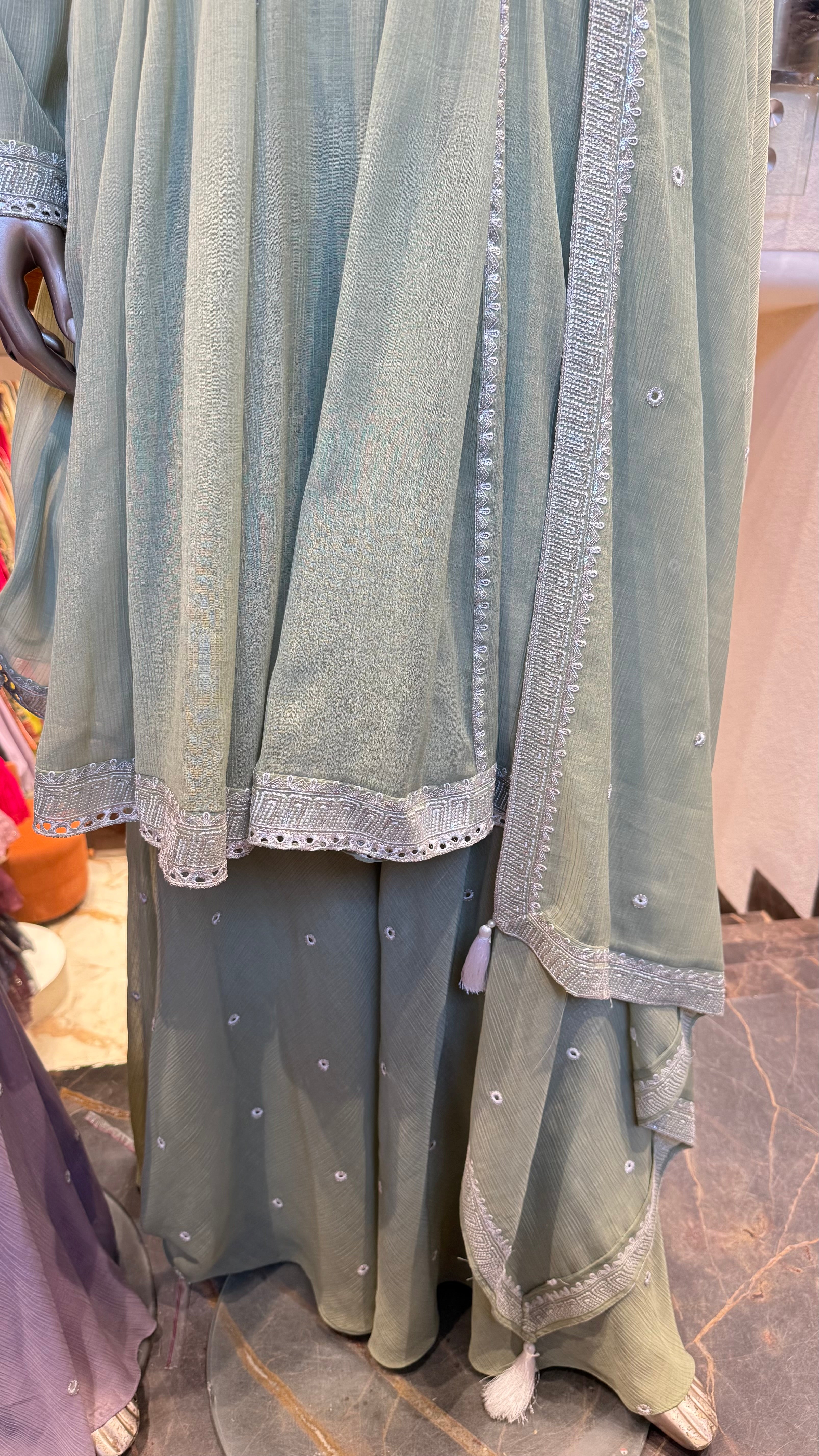 MUL COTTON READYMADE SUIT