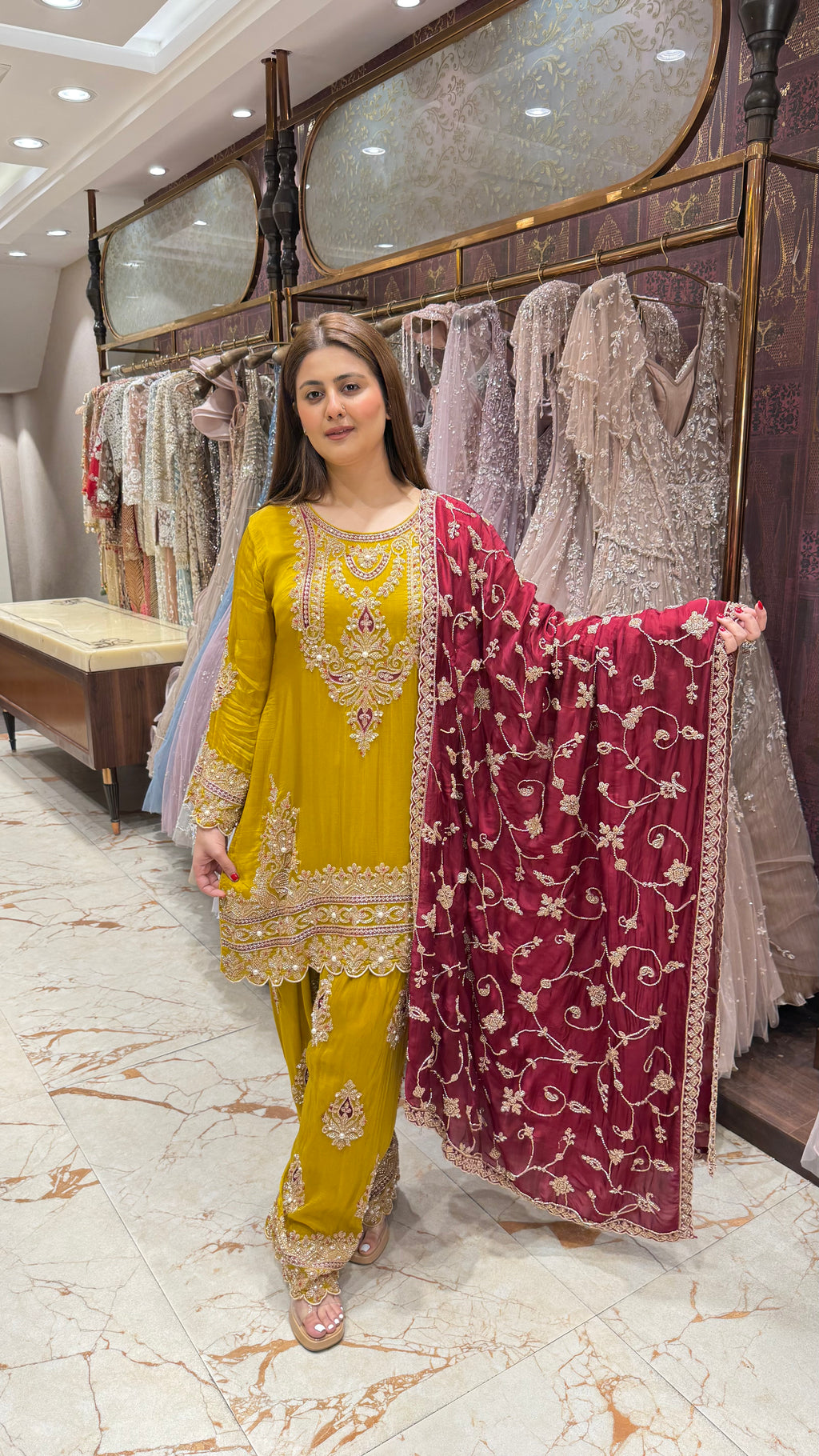 RANIYA HANDWORK SUIT