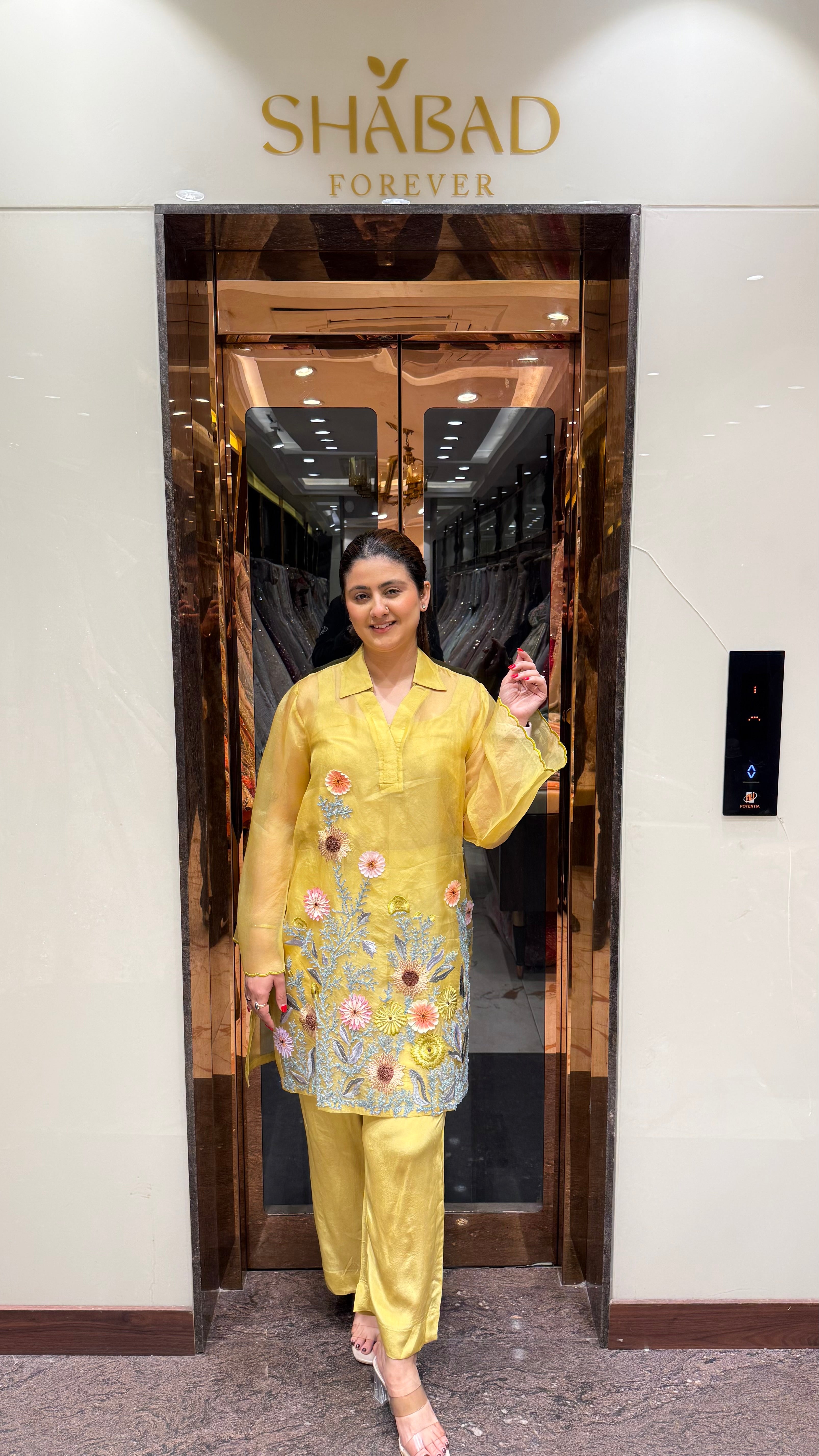 GARDEN ORGANZA COORDSET