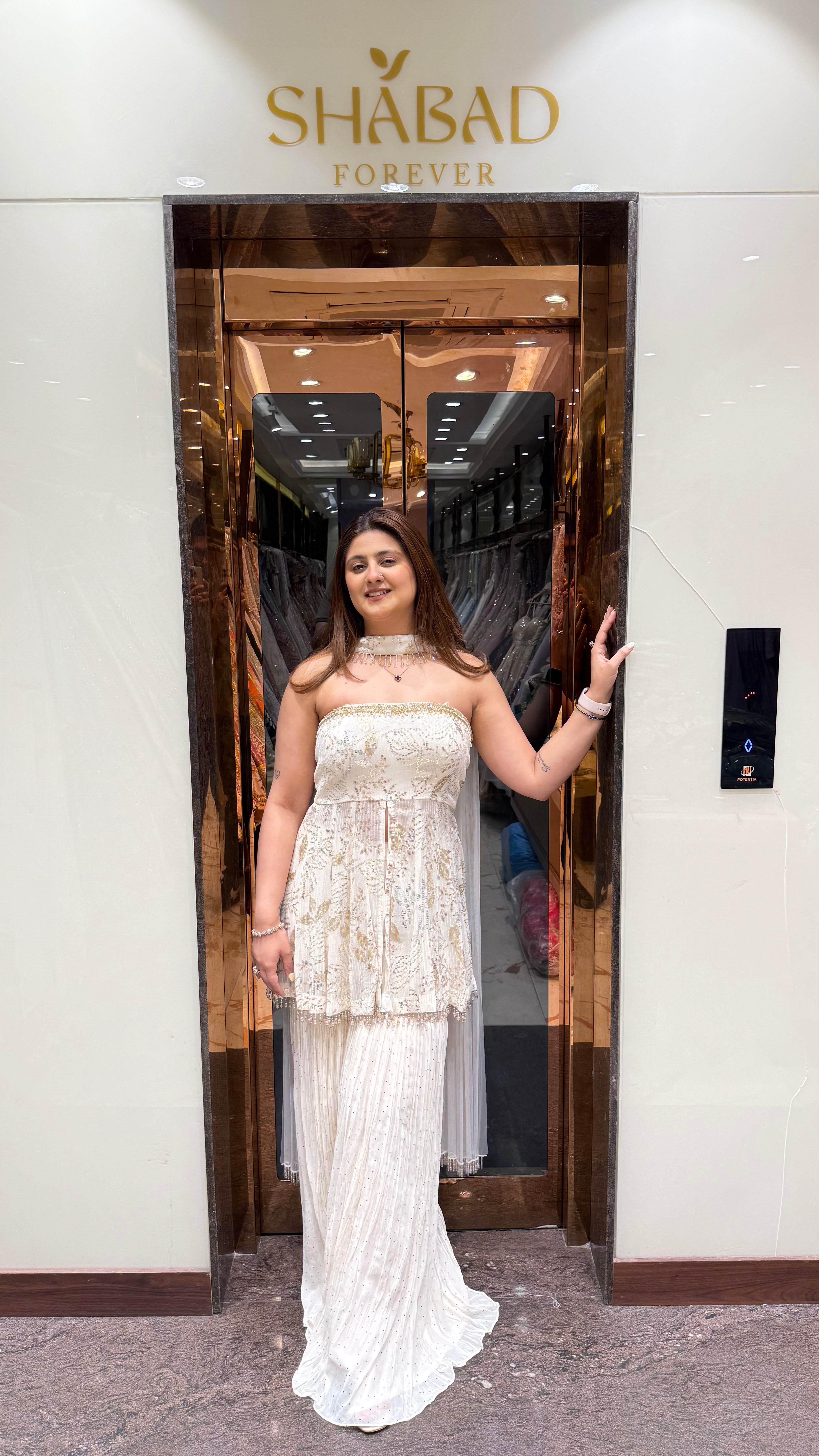 EDEN SEQUIN SHARARA SET