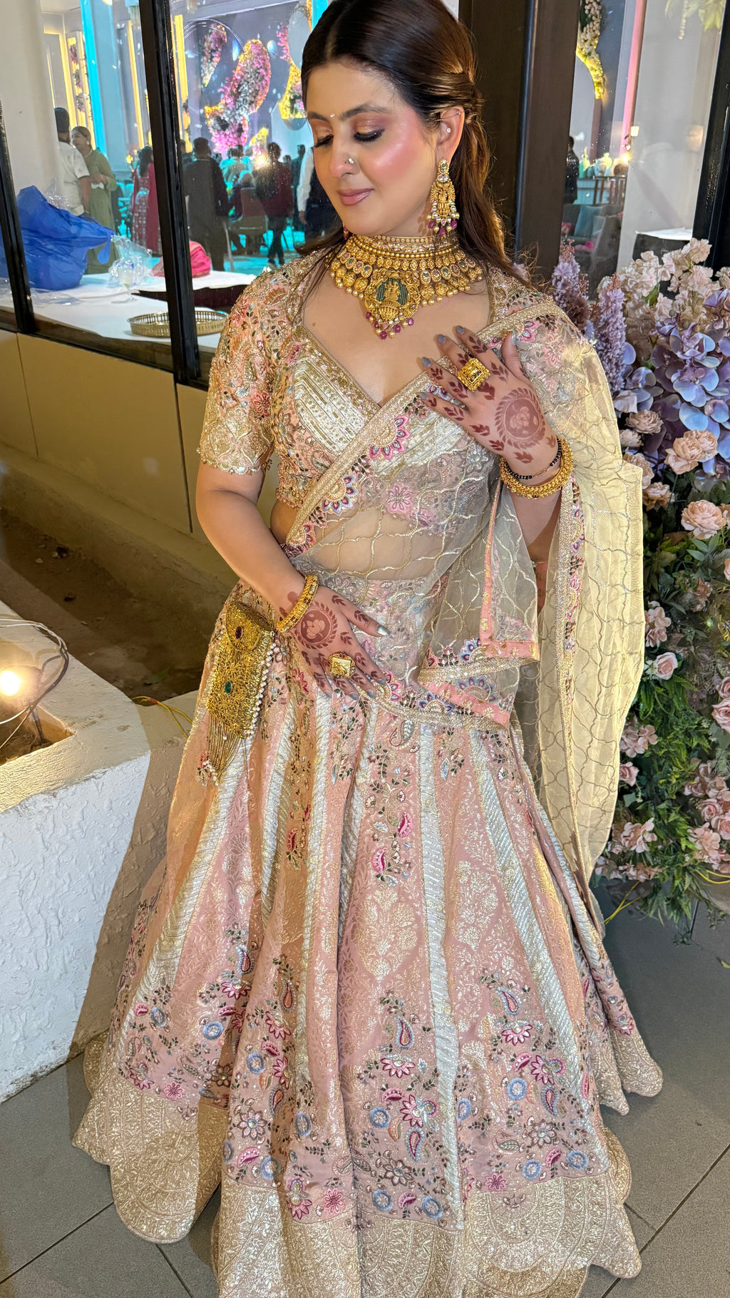 BLUSH PASTEL LEHENGA