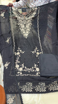 Organza Unstitched Suit