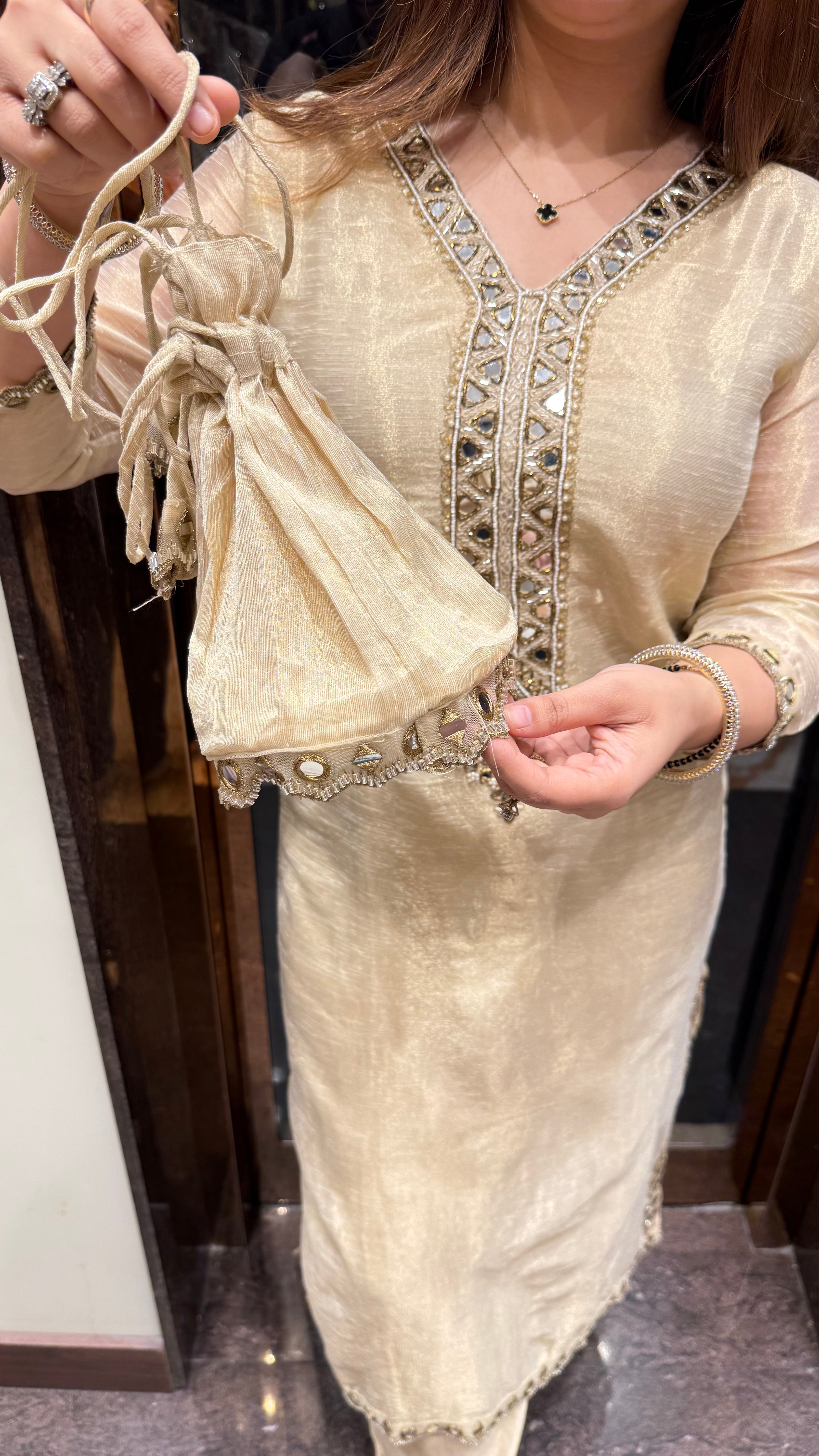 GRACE CO-ORDSET WITH POTLI