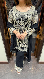 Pearl Pop Embroidered Suit