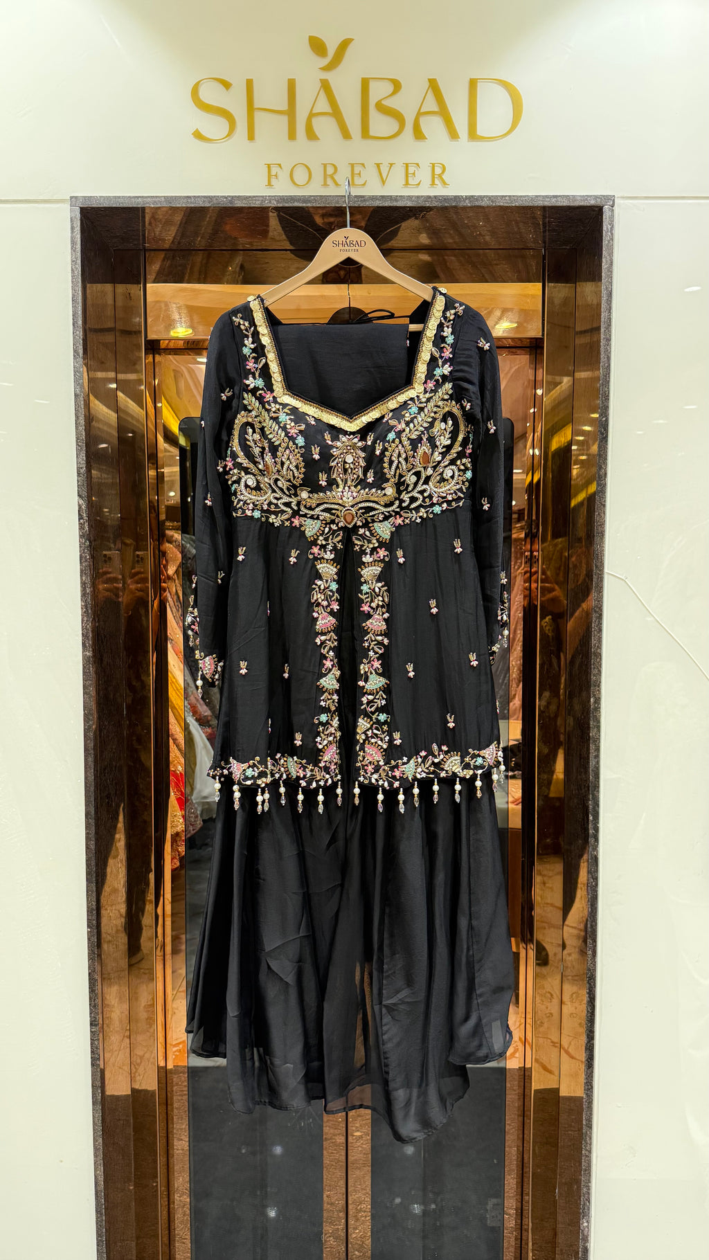 Sufiyana Handwork Sharara Suit