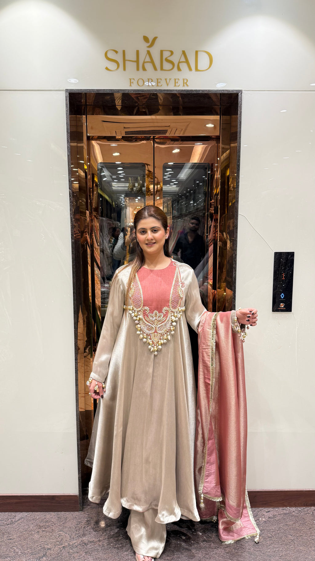 Rehnuma A Line Anarkali
