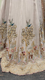 Raaniya Pastel Hand Emboidered Lehenga
