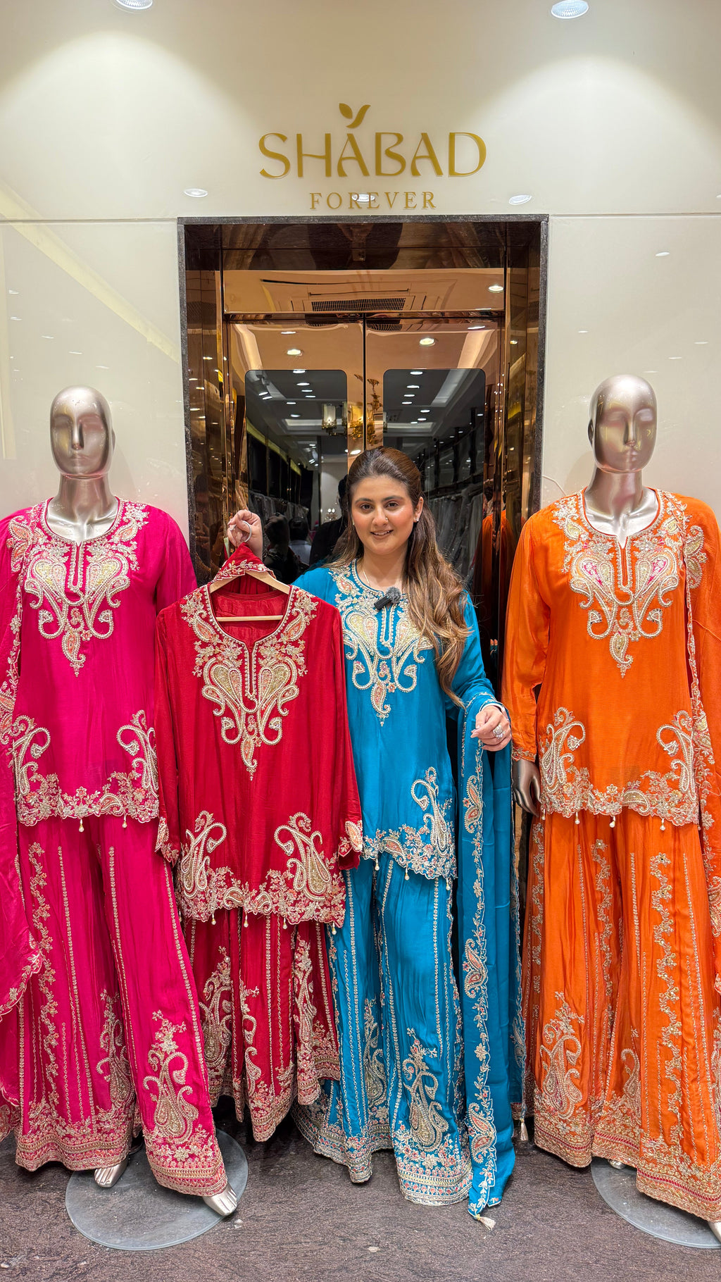 Paisley Sharara Suit