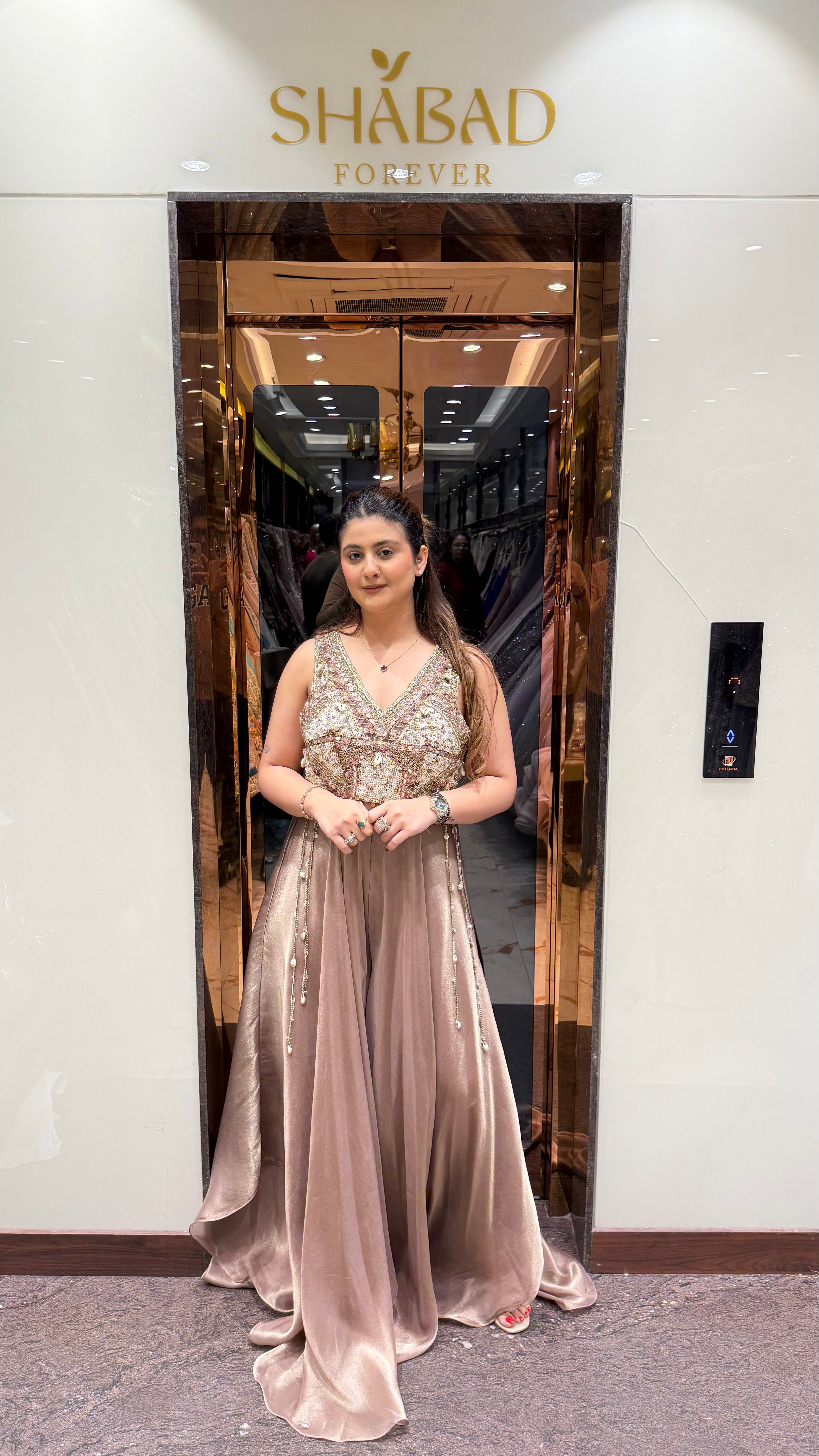 Indowestern fusion handwork jumpsuit