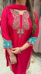 NAYAB SILK SUIT SET